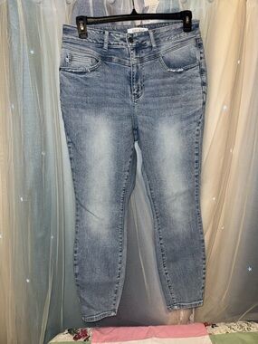 Judy Blue Washed Light Blue Skinny Jeans
